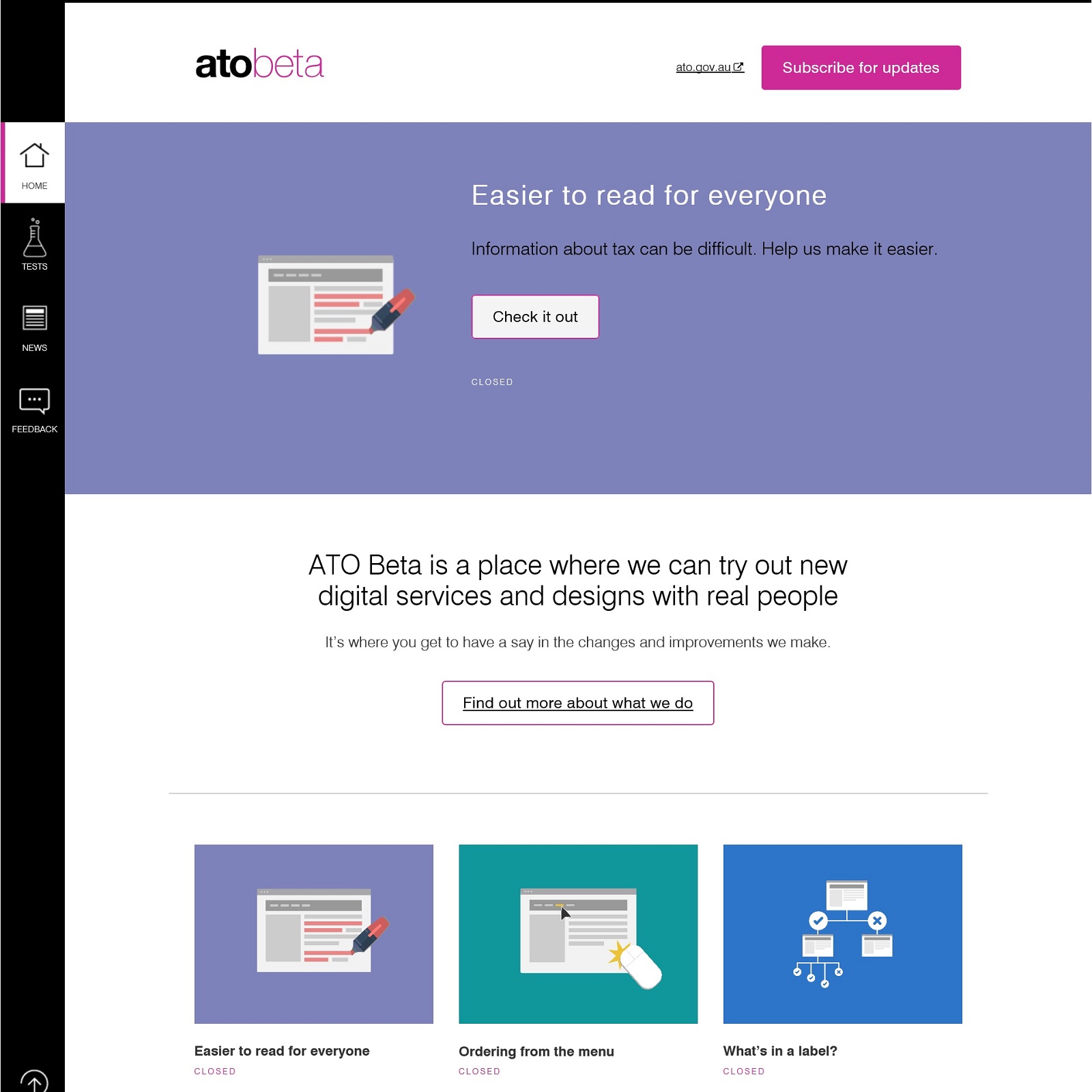 Australian Taxation Office - Beta