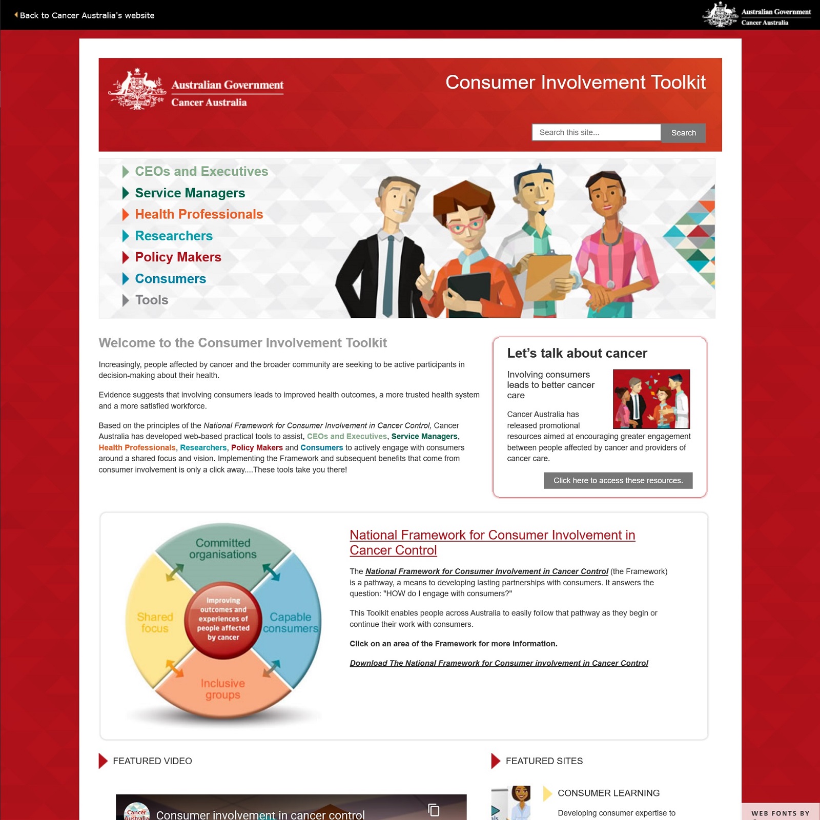 Consumer Involvement Toolkit