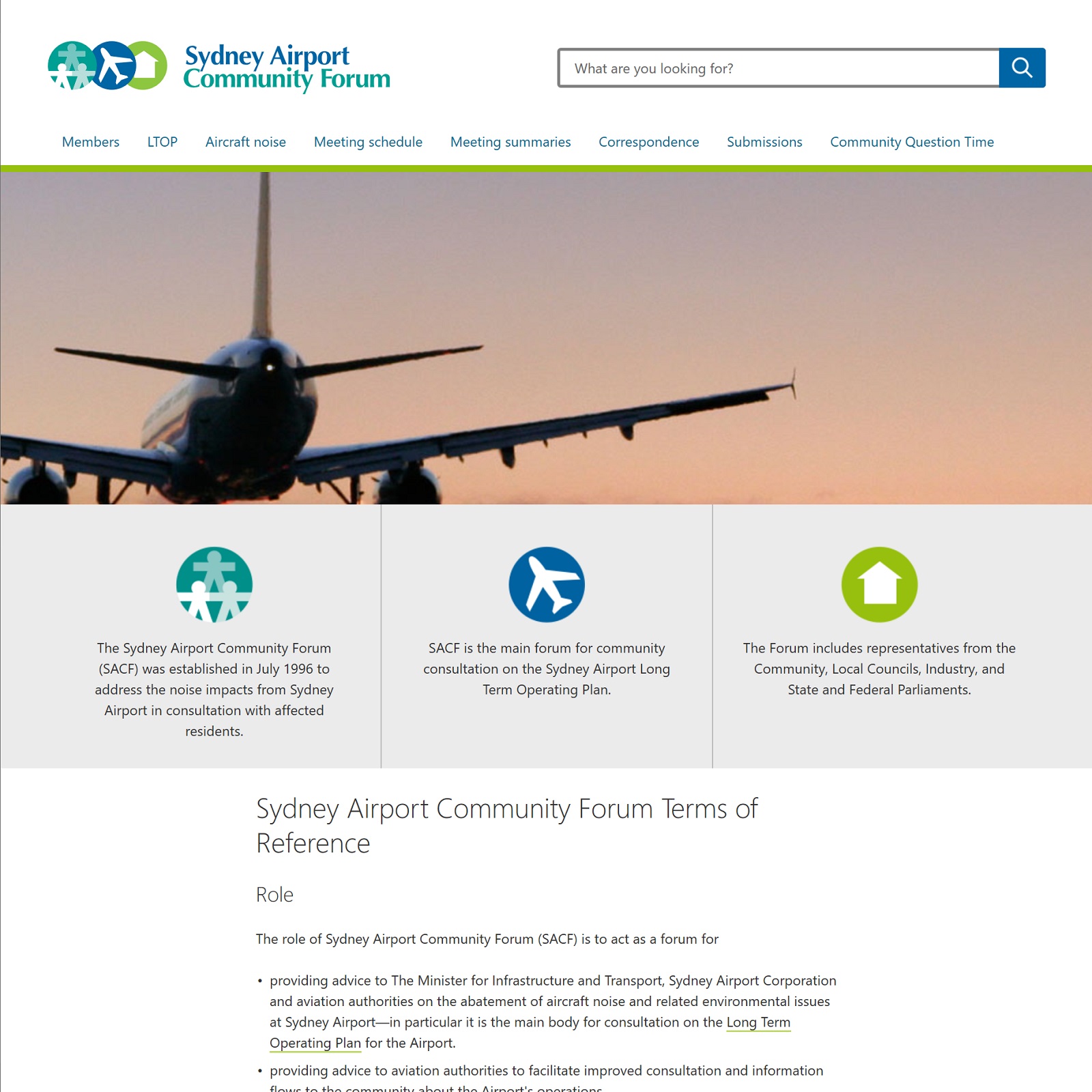 Sydney Airport Community Fourum
