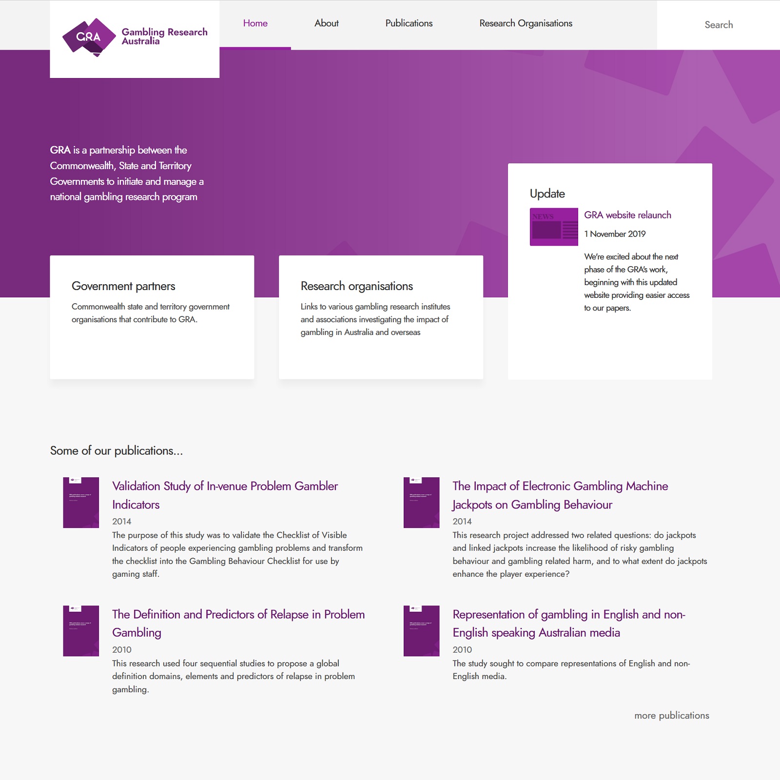 Gambling Research Australia