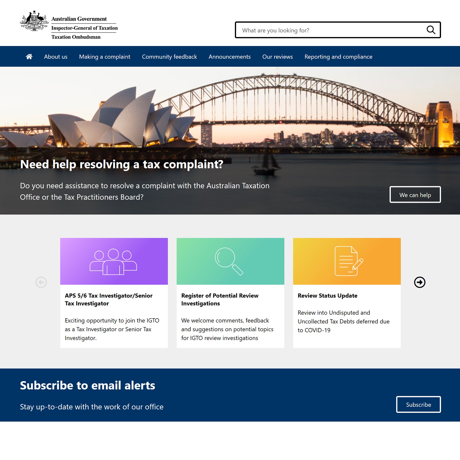 Inspector General of Taxation