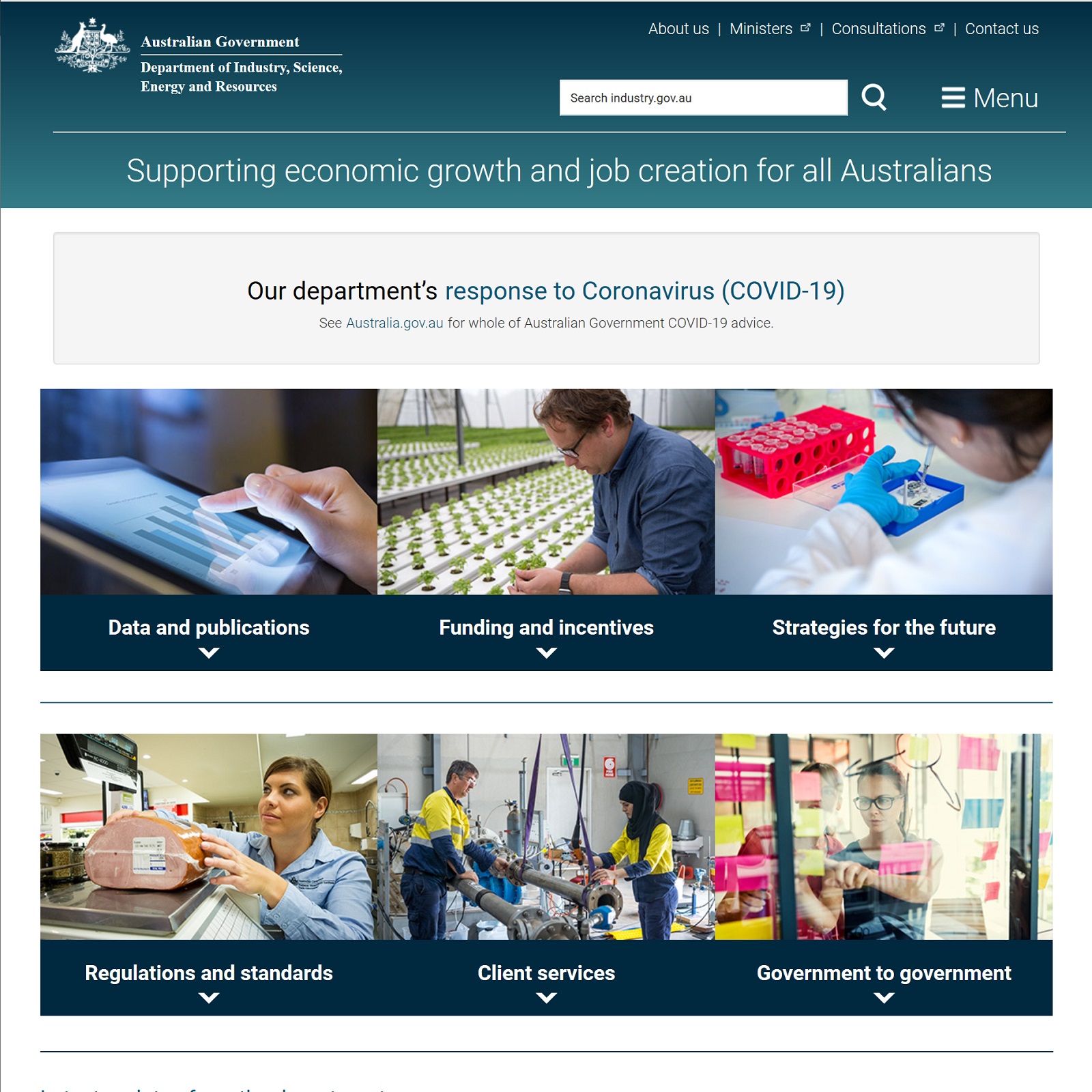 Department of Industry, Innovation and Science