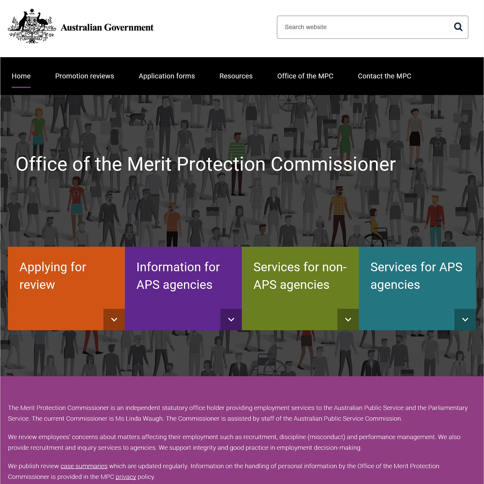Office of the Merit Protection Commissioner