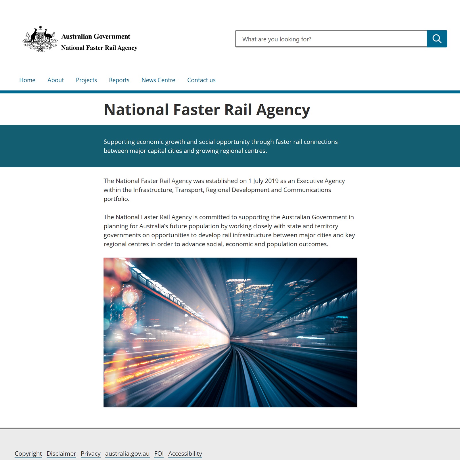 National Faster Rail Agency