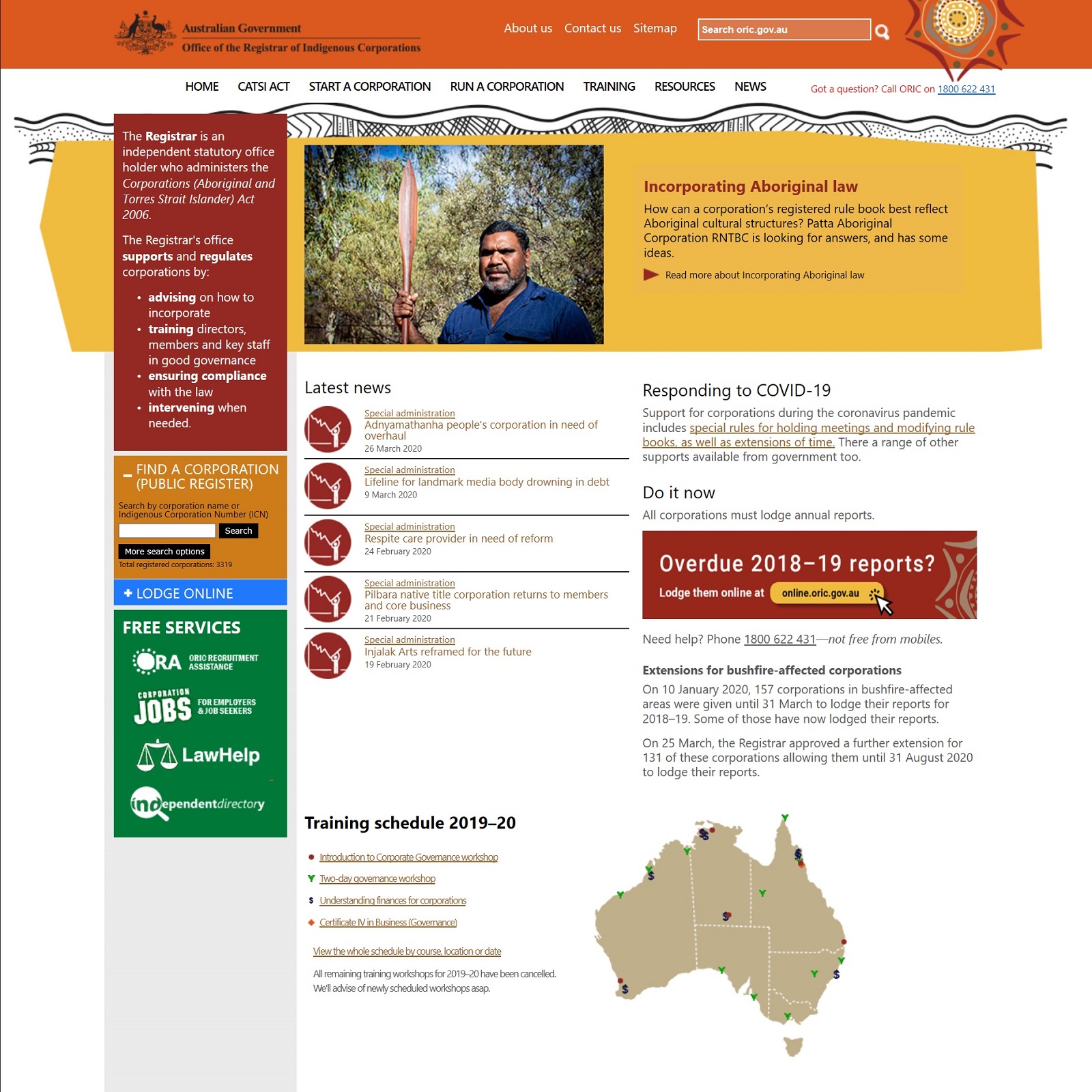 The Registrar of Indigenous Corporations