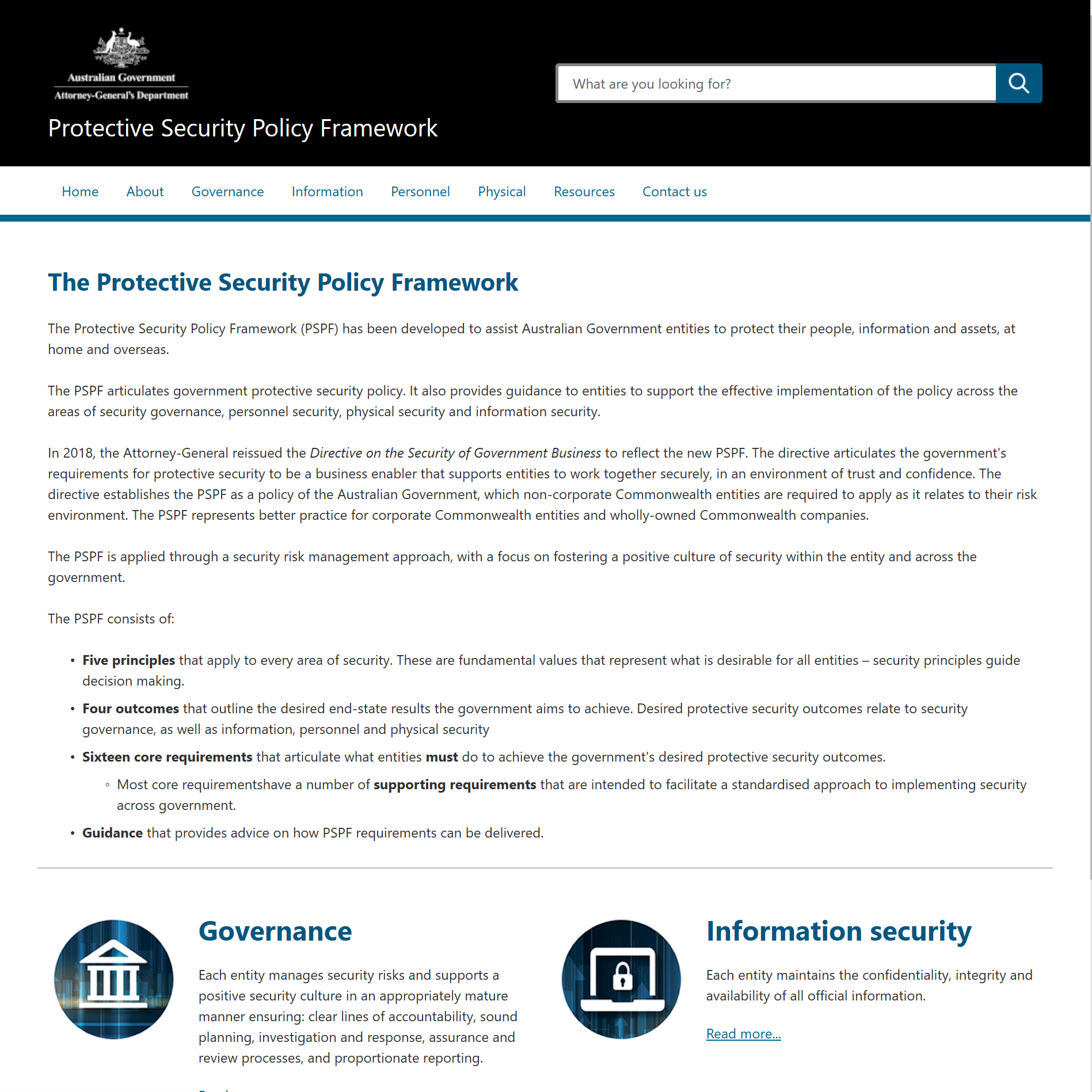 Protective Security