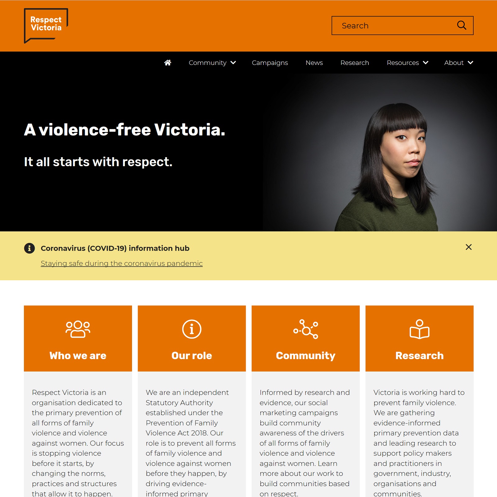 Respect Victoria