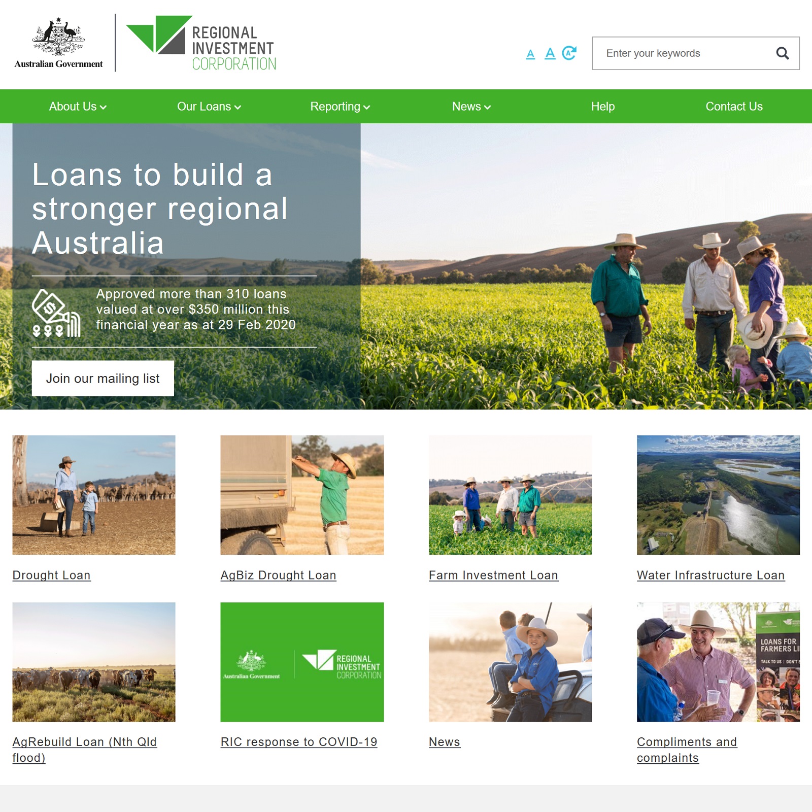 Regional Investment Corporation