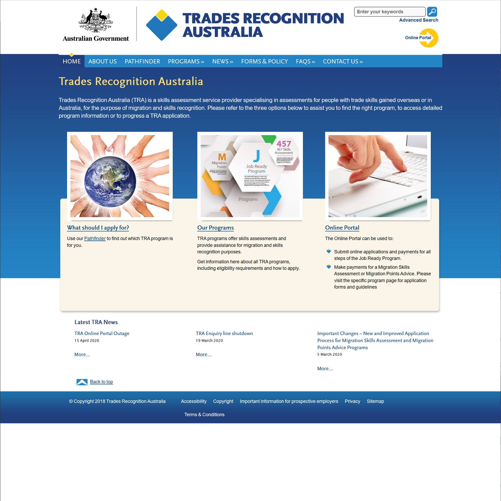 Trades Recognition Australia