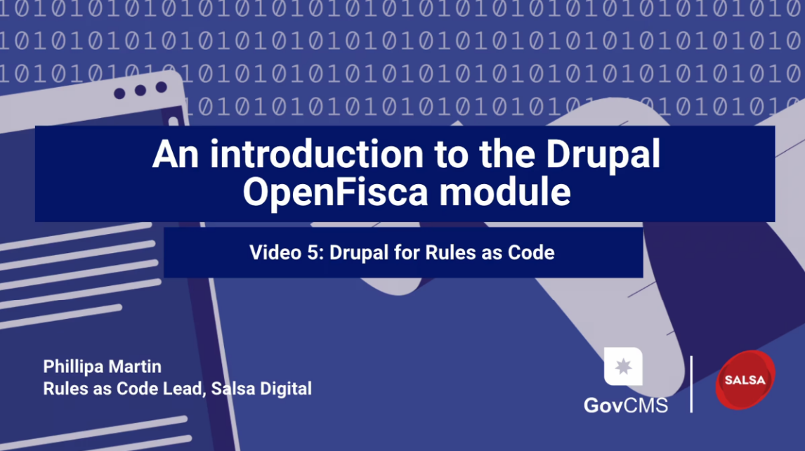 Introduction to the Webform OpenFisca Drupal module