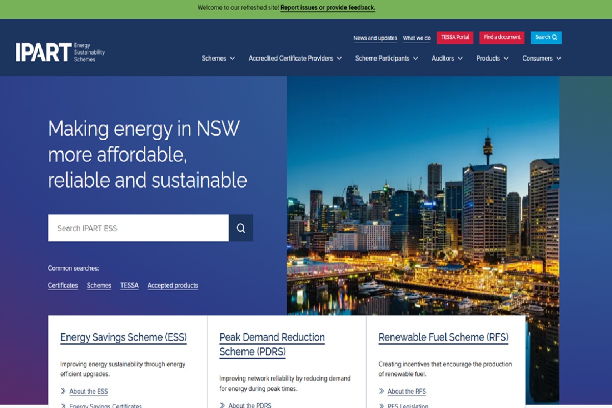 Energy Sustainability Schemes