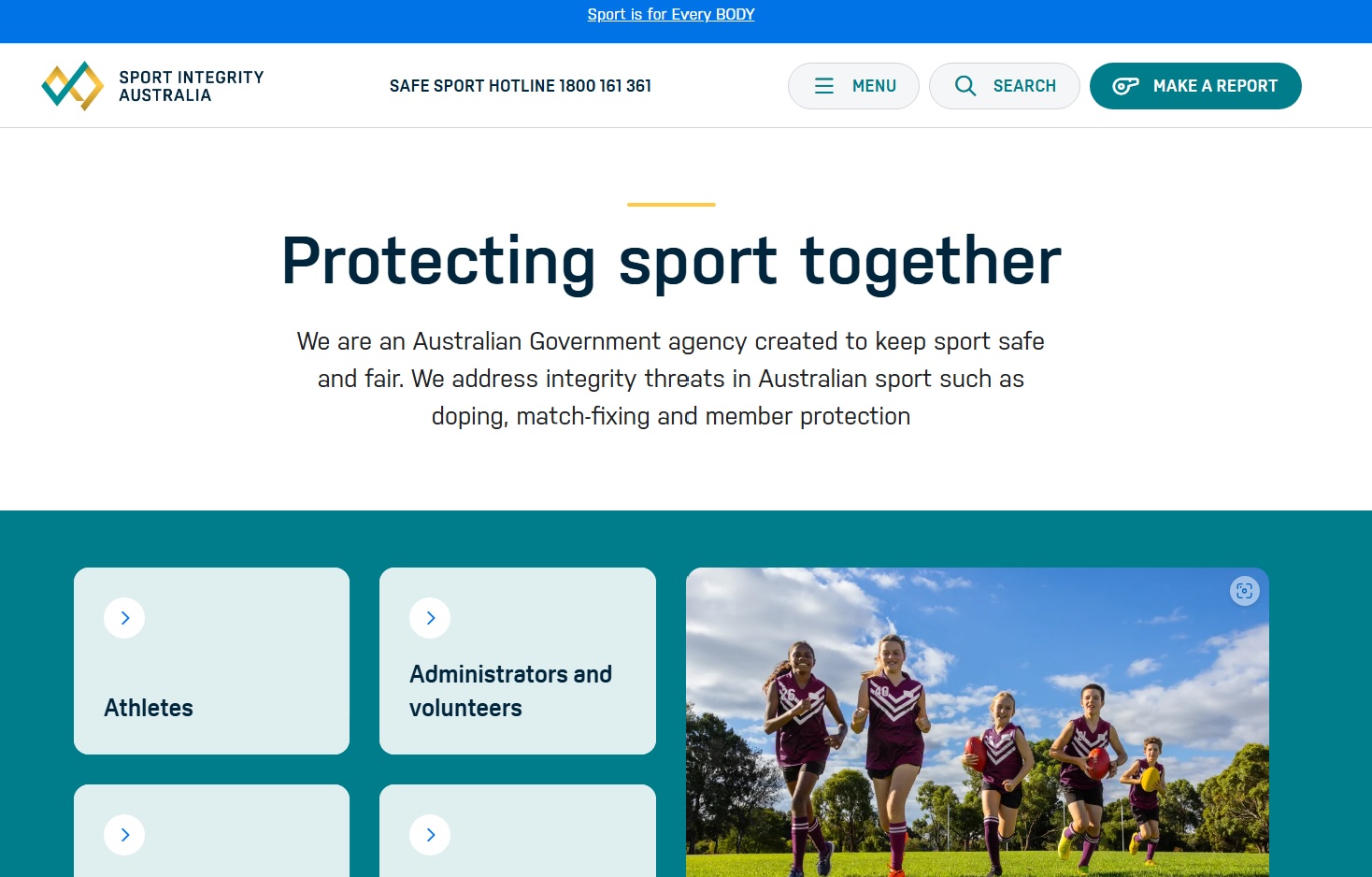 Sport Integrity