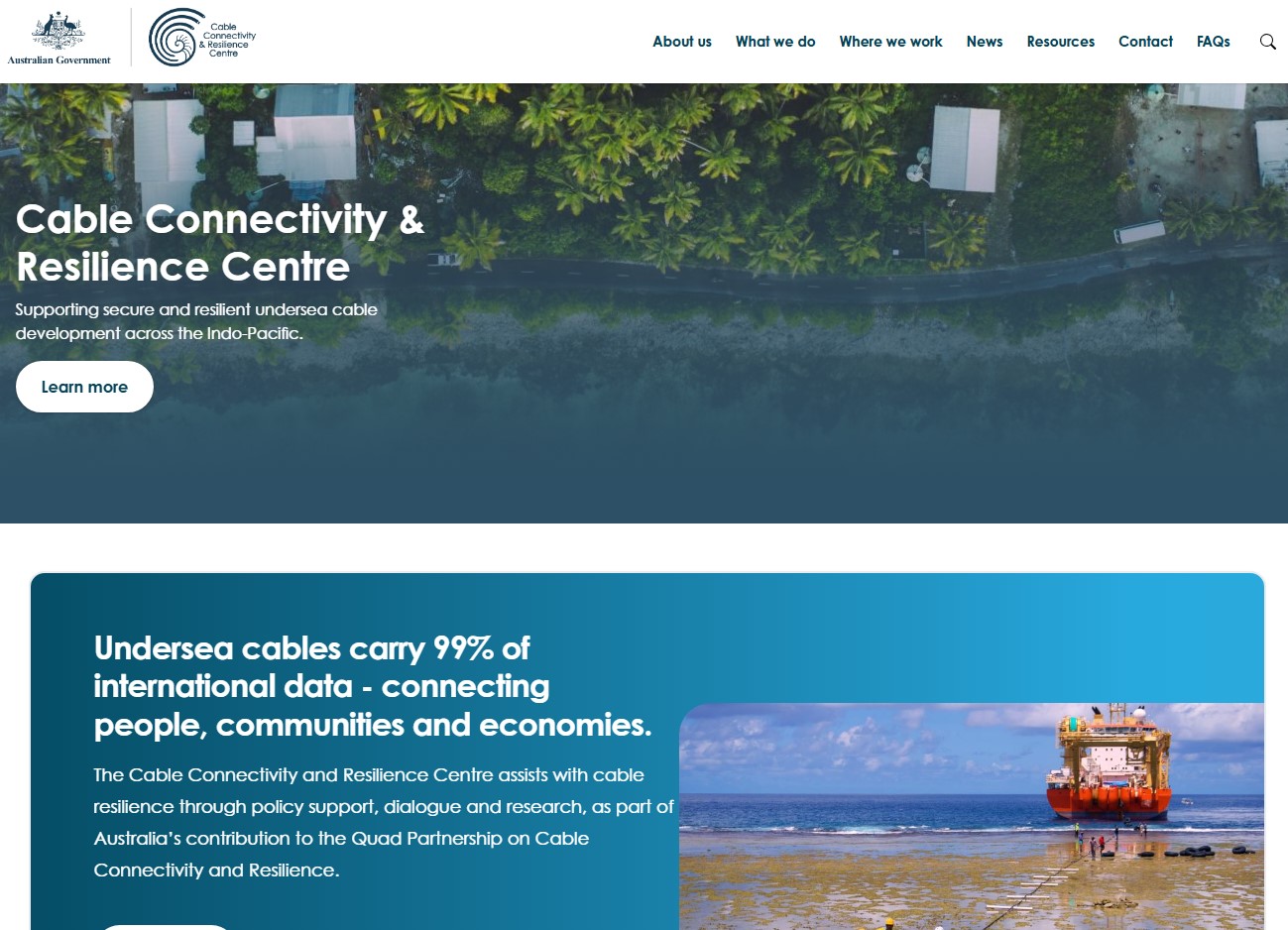 Cable Connectivity and Resilience Centre