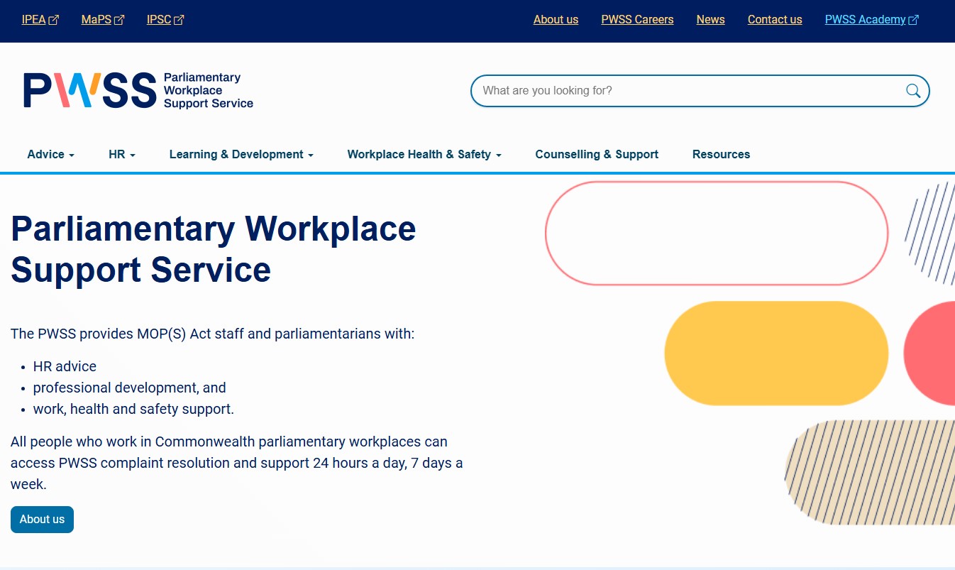 Parliamentary Workplace Support Service