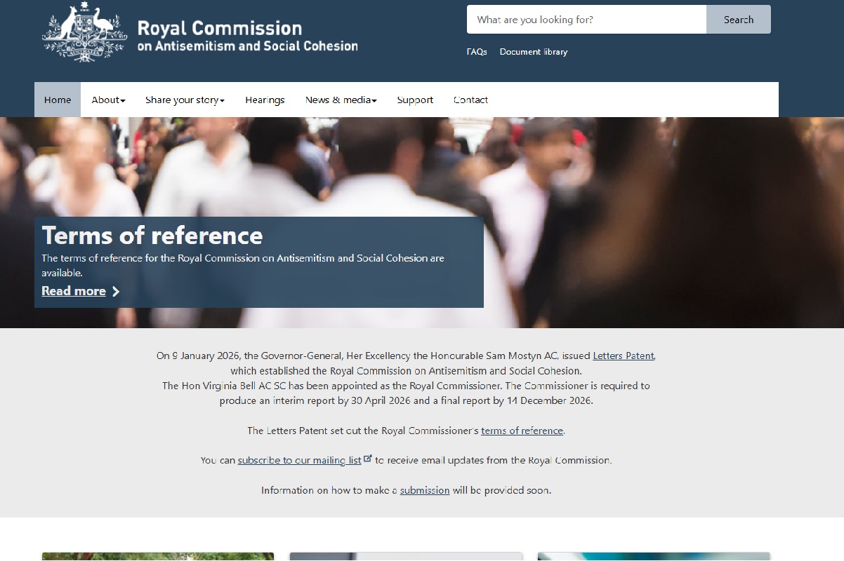 Royal Commission on Antisemitism and Social Cohesion