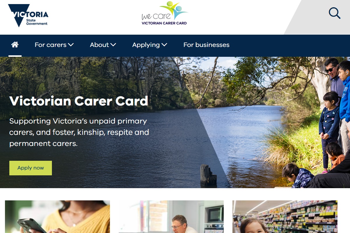 Carer Card VIC