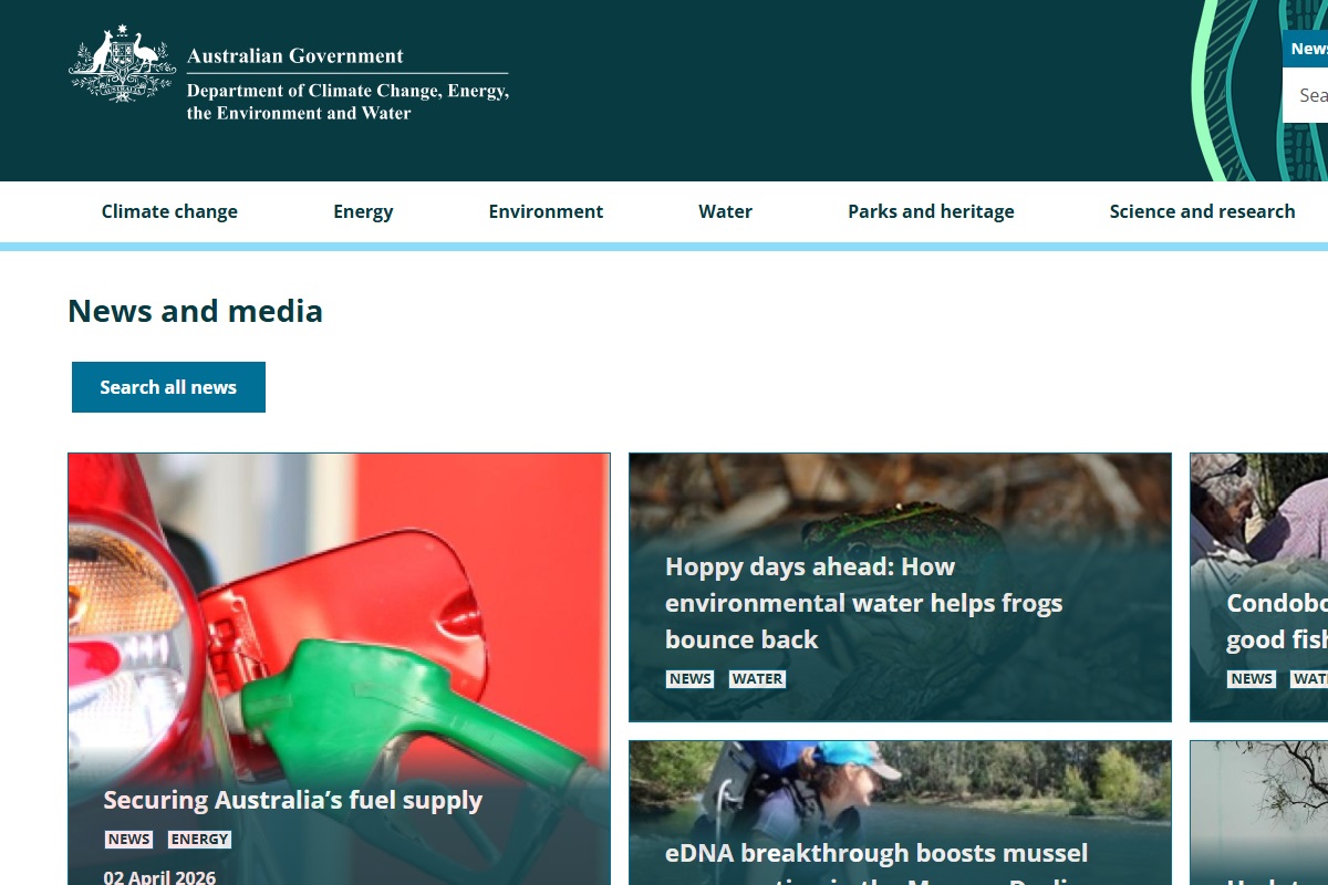 Department of Climate change, Energy, the Environment and Water Corporate