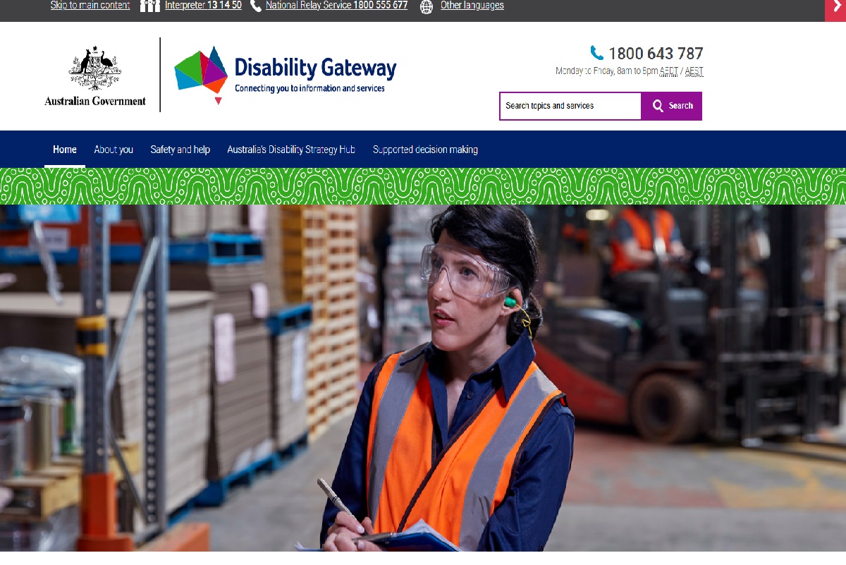 Disability gateway
