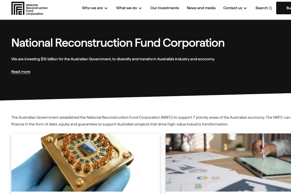 National Reconstruction Fund Corporation