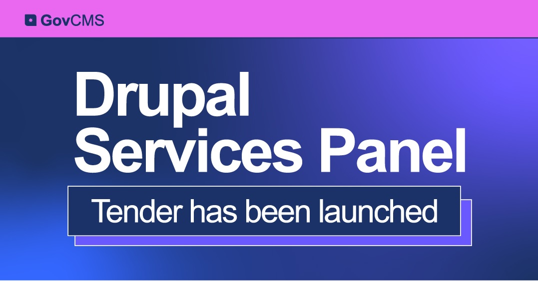 Drupal Services Panel Tender image
