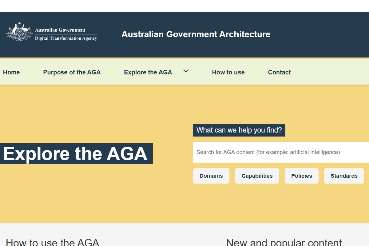 Australian Government Architecture