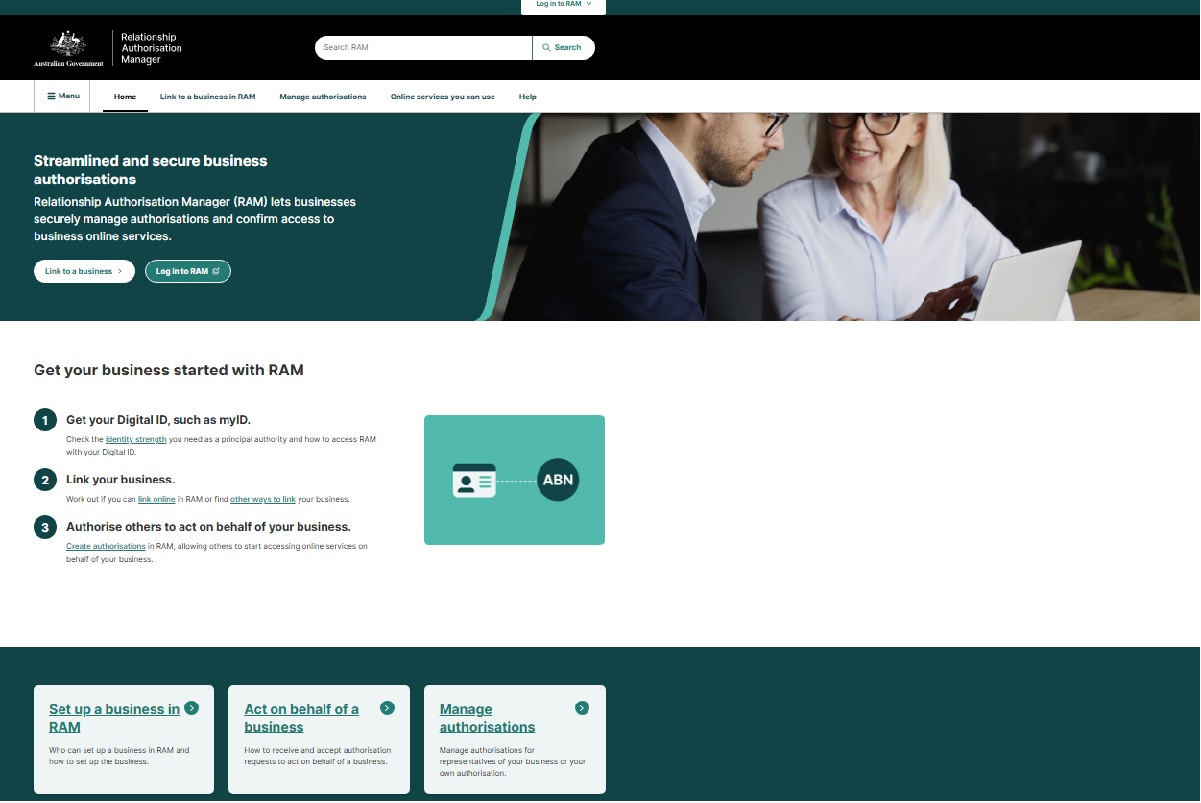 Relationship Authorisation Manager