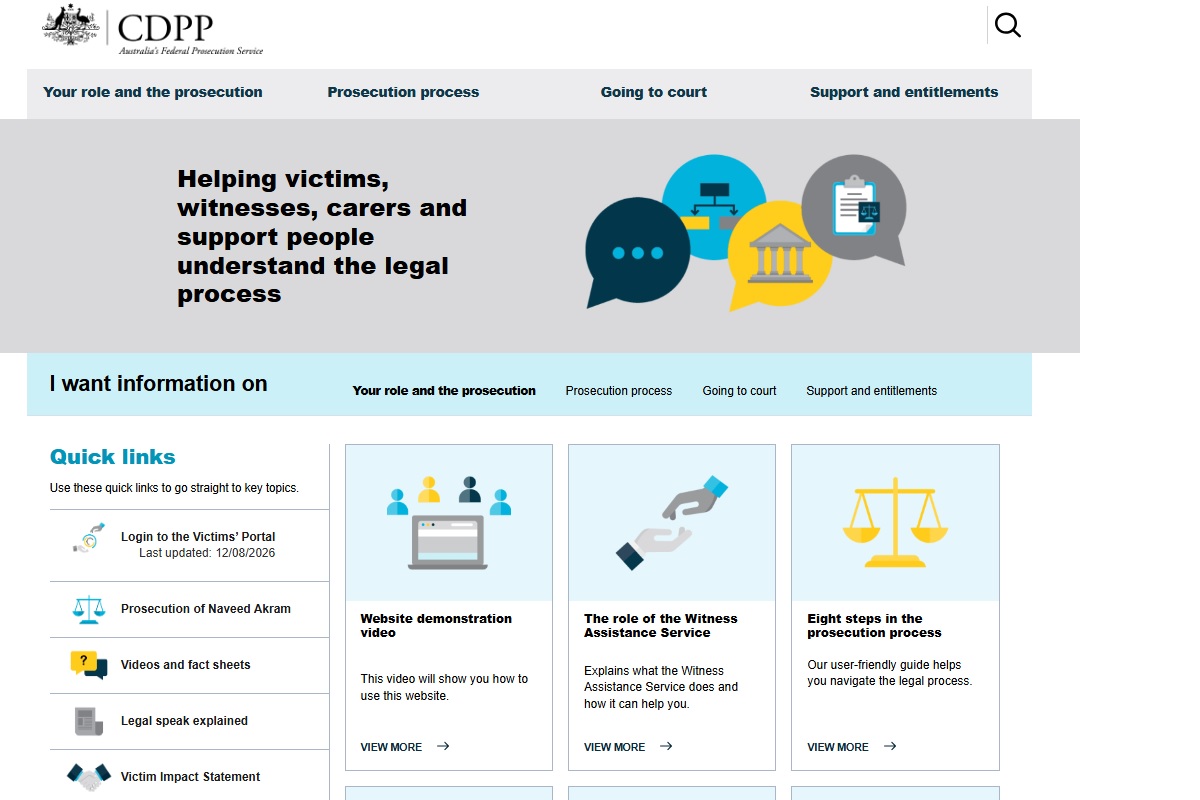 CDPP Australian Federal Prosecution Service