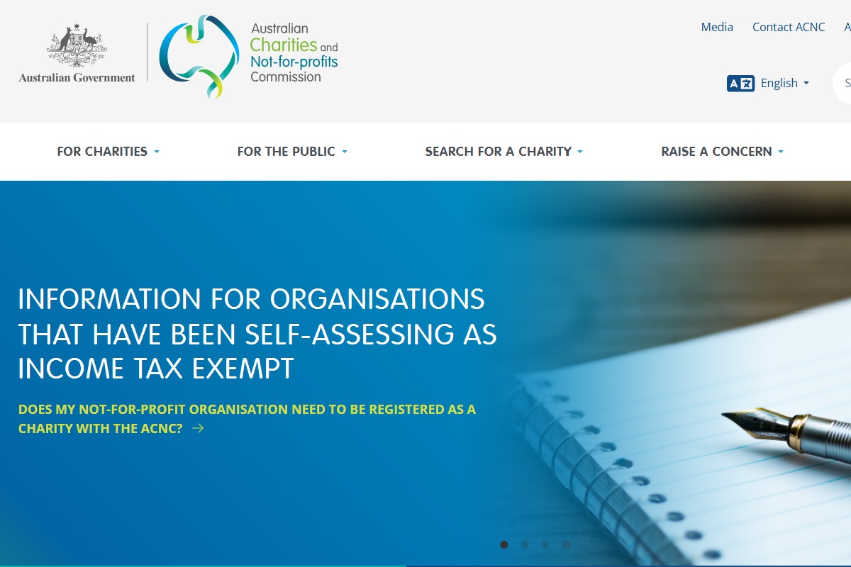 Australian Charities and Not-for-profits Commission