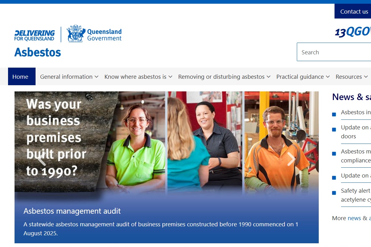 Queensland Government Asbestos