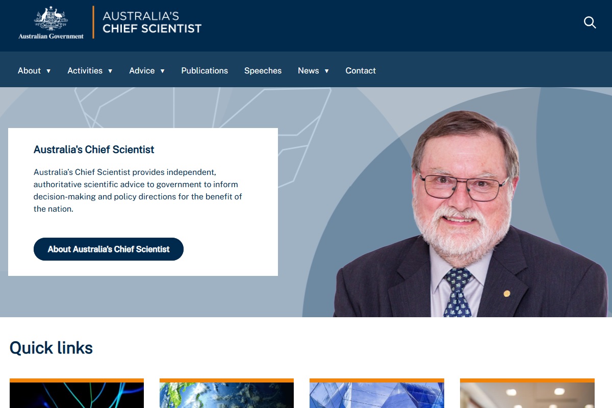 Australia's Chief Scientist