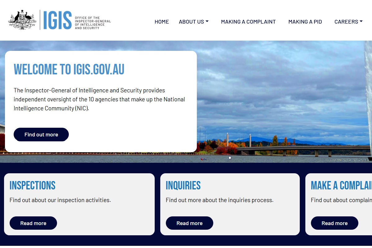 Inspector-General of Intelligence and Security (IGIS)