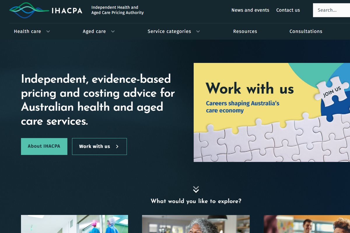 Independent Health and Aged Care Pricing Authority (IHACPA)