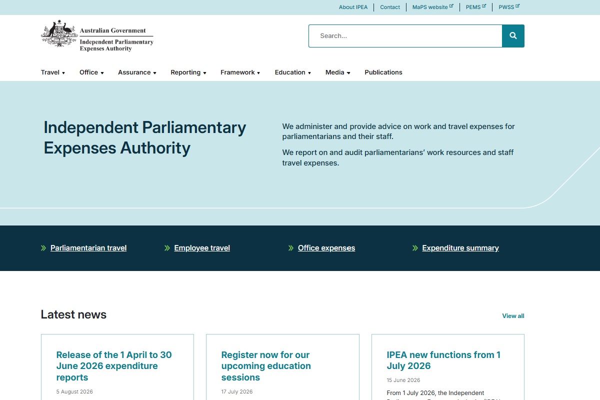 Independent Parliamentary Expenses Authority (IPEA)