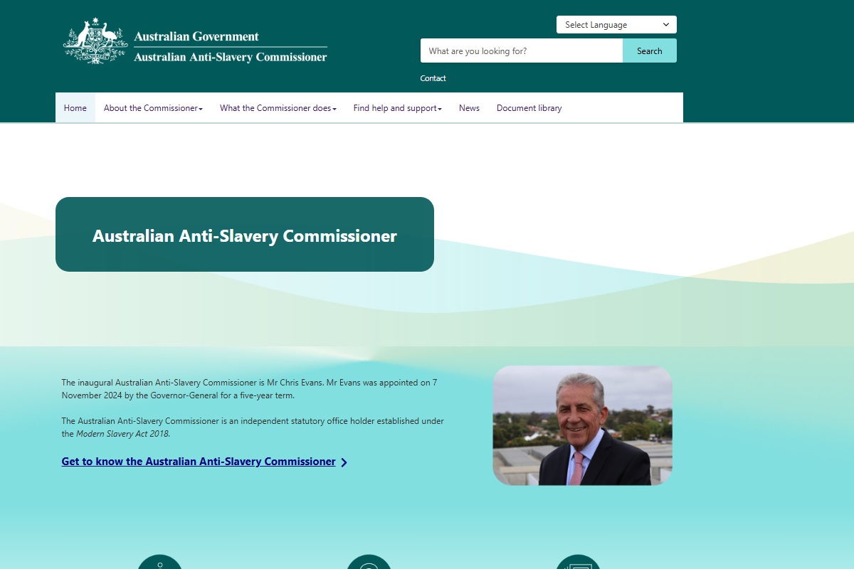 Anti-Slavery Commissioner