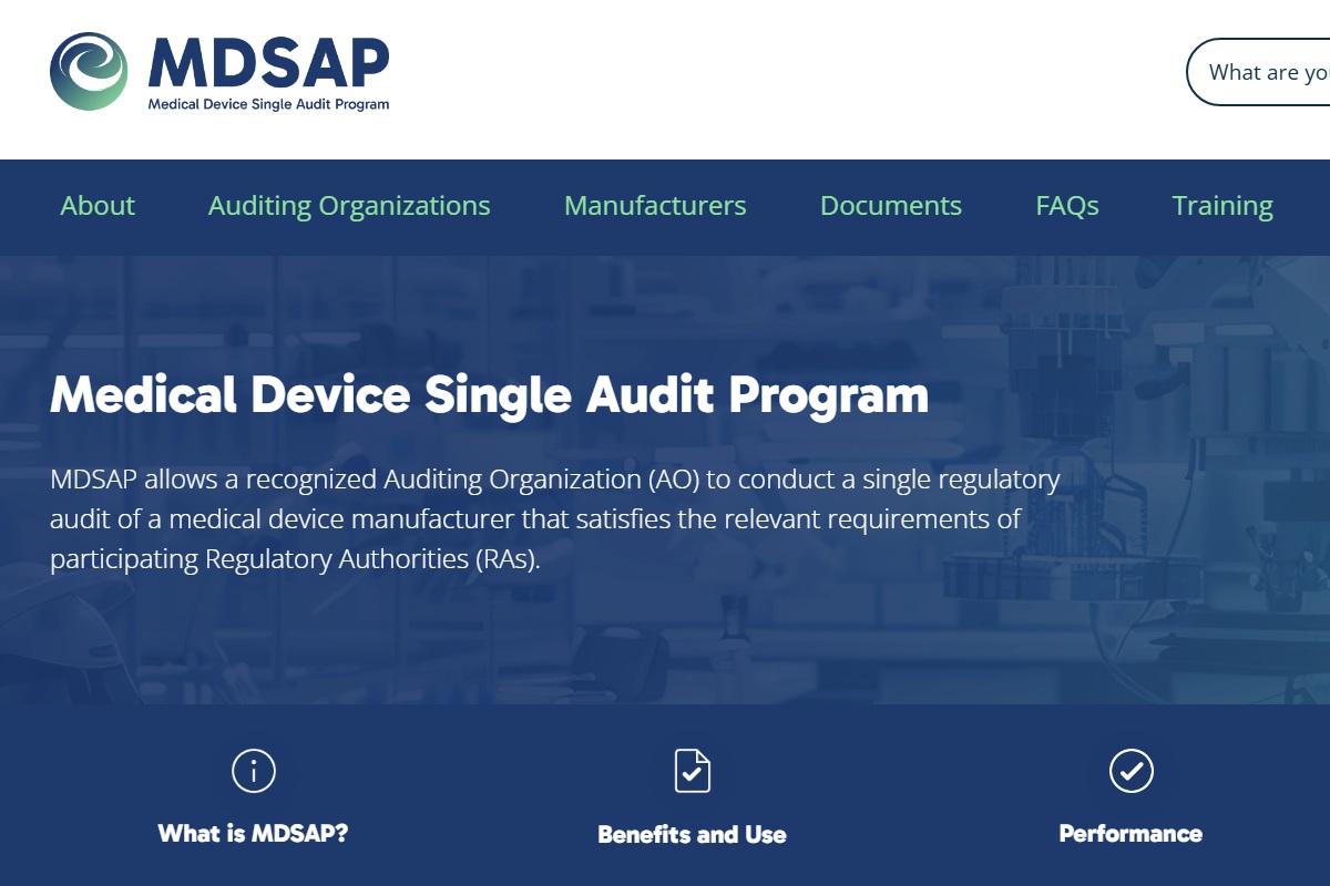 Medical Device Single Audit Program
