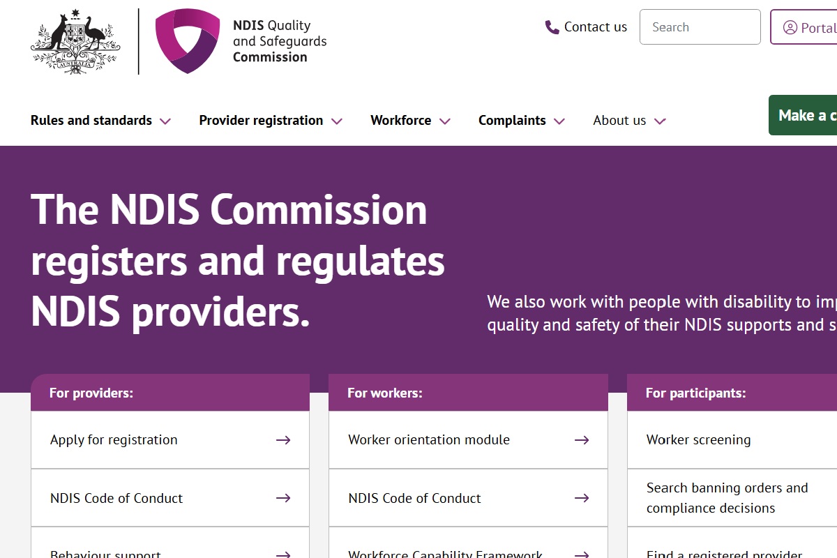 NDIS Quality and Safeguards Commission