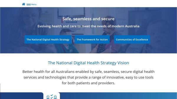 Conversation Digital Health website screenshot