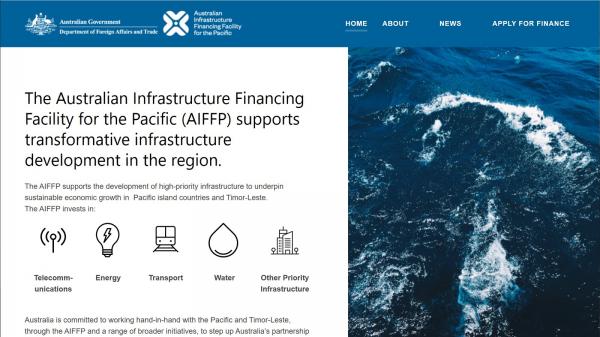 Australian Infrastructure Financing Facility for the Pacific 