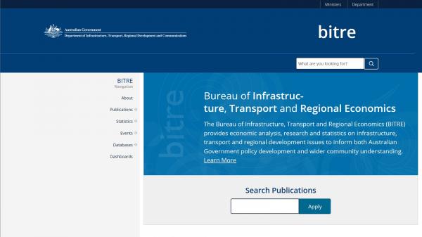 Bureau of Infrastructure, Transport and Regional Economics