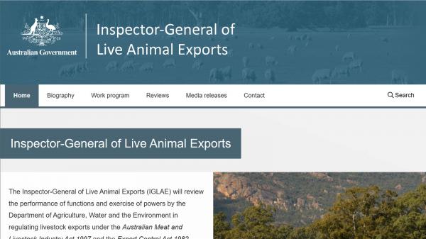 Inspector-General of Live Animal Exports