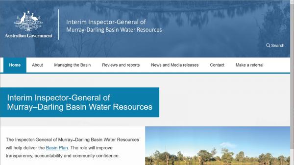 Inspector General of the Murray Darling Basin