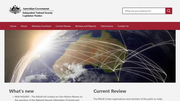 Independent National Security Legislation Monitor
