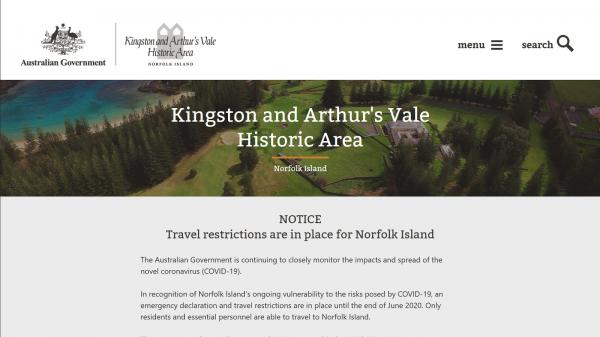 Kingston and Arthur’s Vale Historic Area