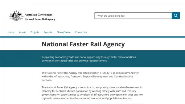 National Faster Rail Agency