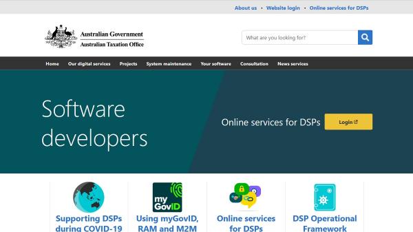 Software Developers website