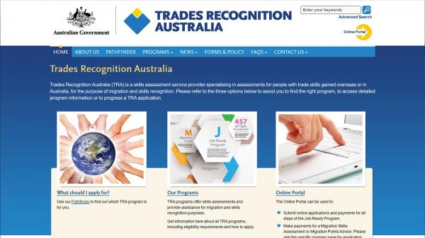 Trades Recognition Australia 