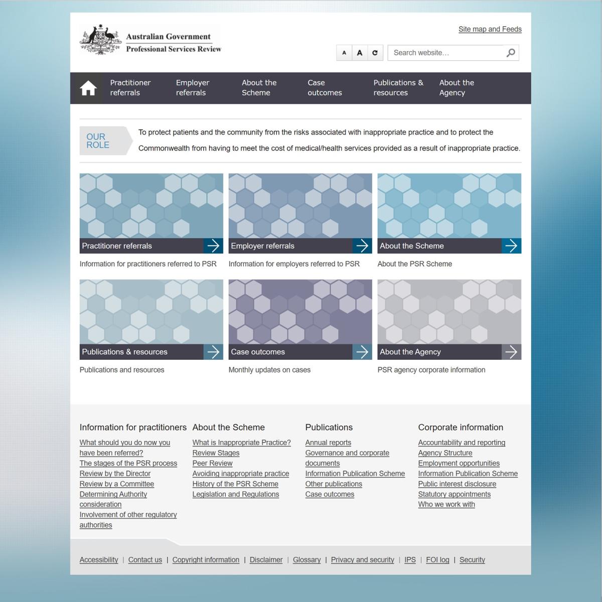 Professional Services Review