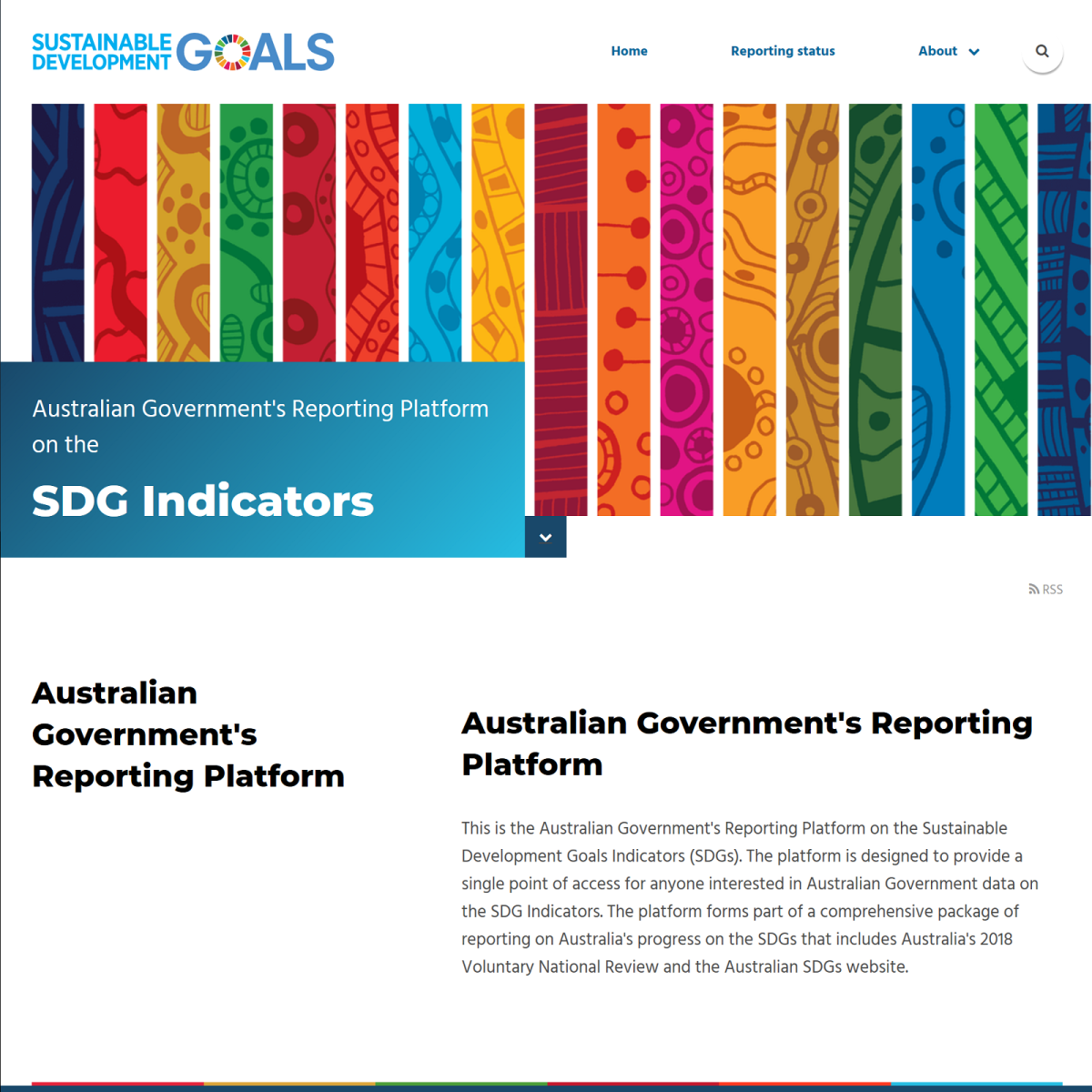 Australian Government's Reporting Platform
