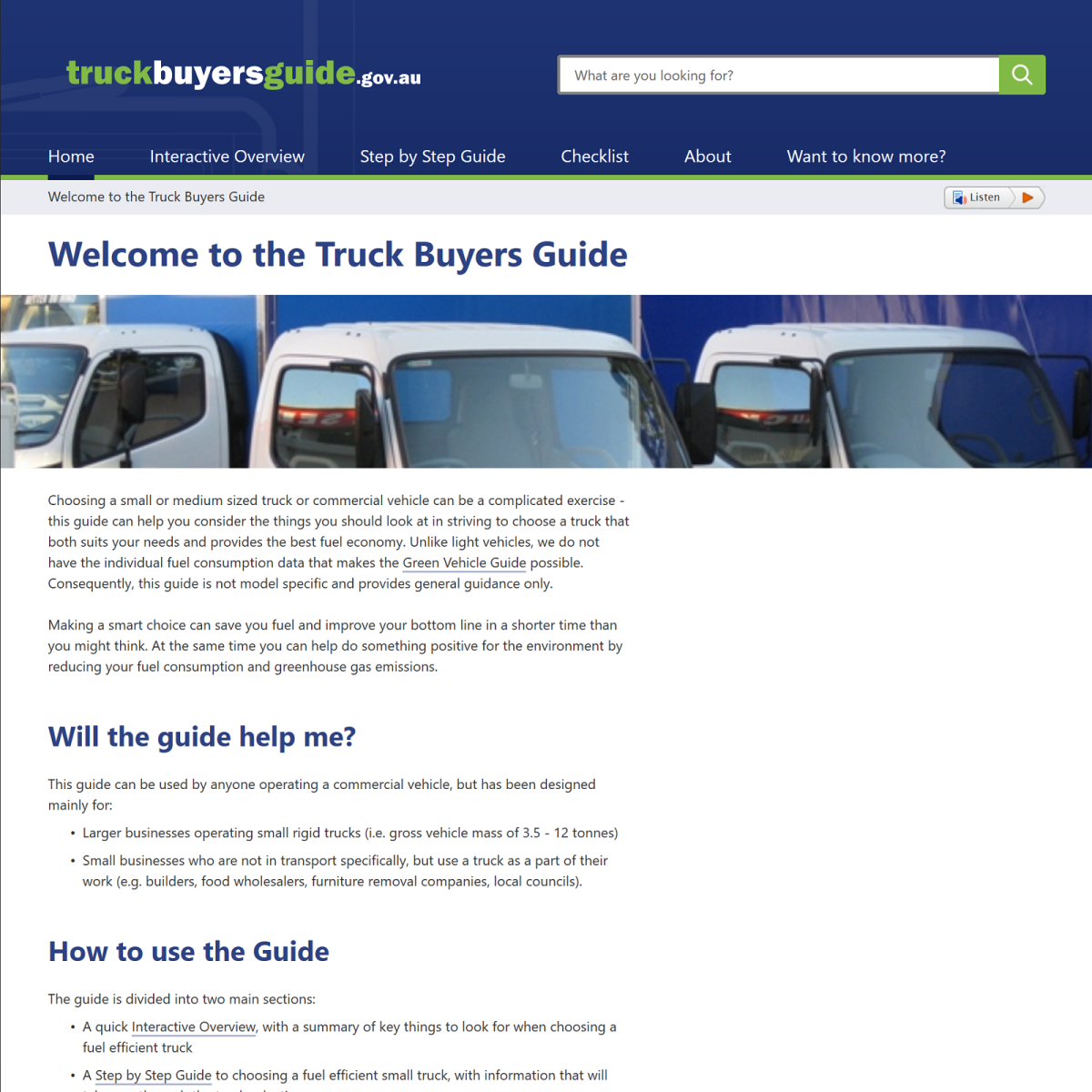 Truck Buyers Guide