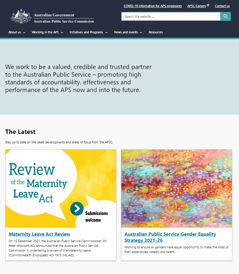Australian Public Service Commission (APSC)